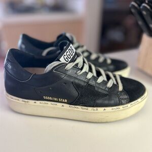 Golden Goose Black Hi Star Women’s 35